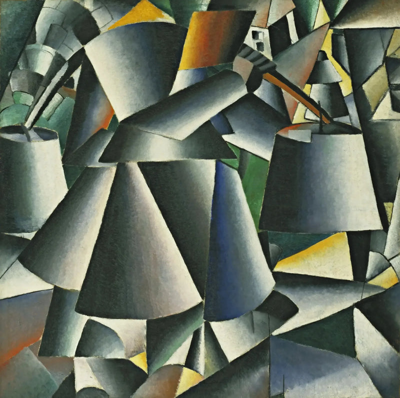 Kadın ve Sular - Kazimir Malevich