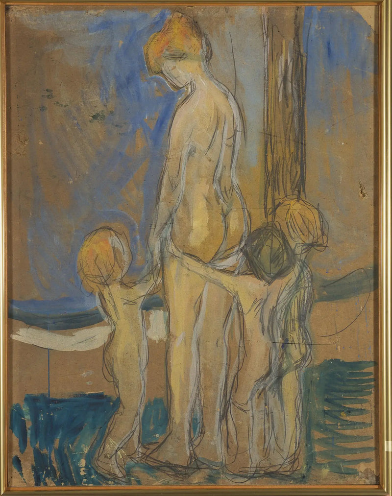 Çocuklu Kadın - Edvard Munch