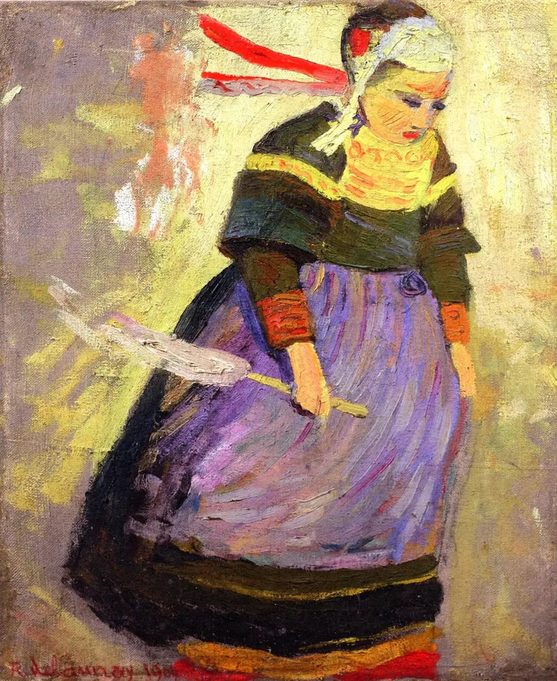 Breton Kadın - Robert Delaunay