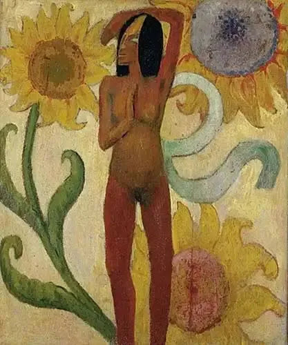 Karayip Kadını - Paul Gauguin