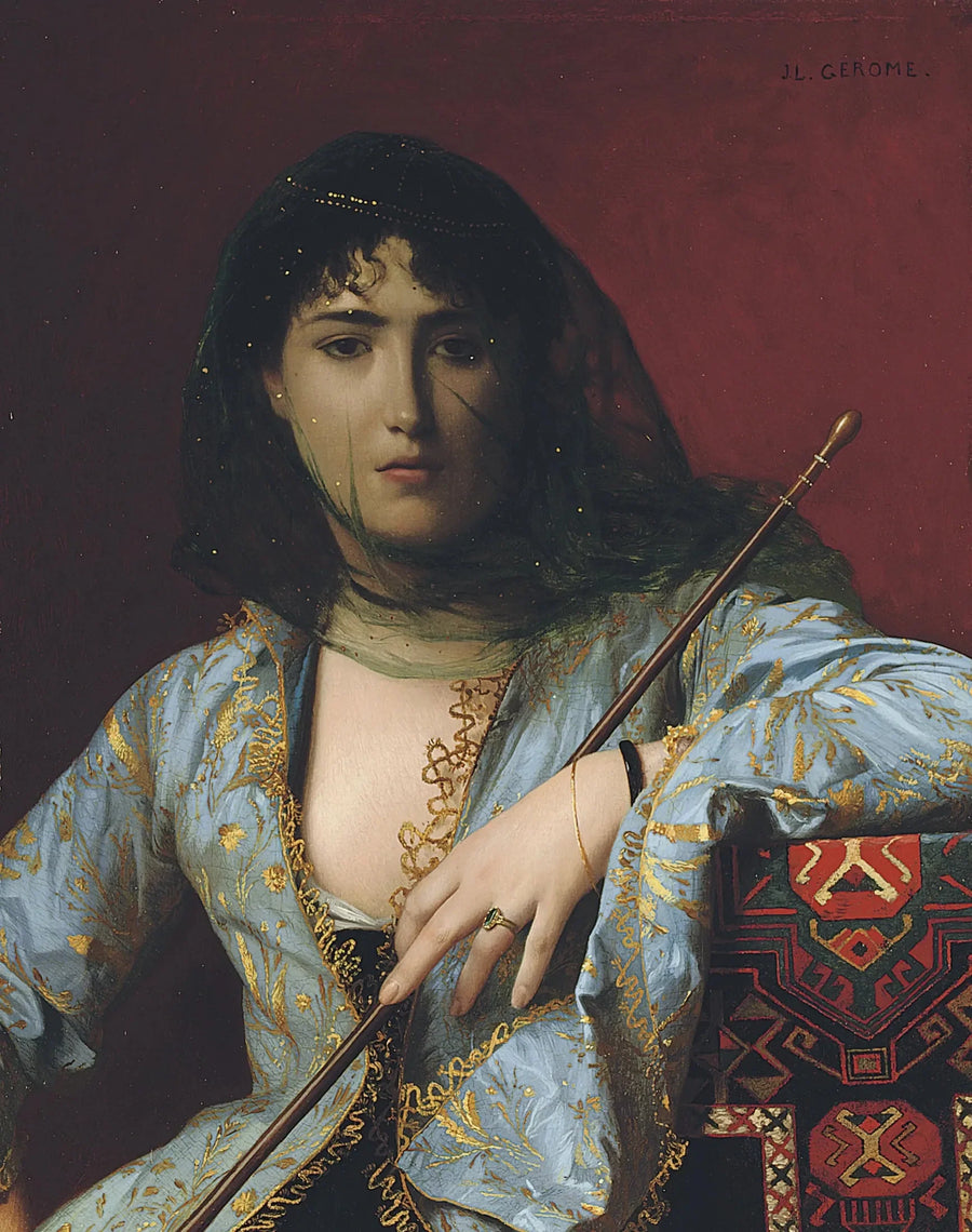 Peçeli Çerkes Kadını - Jean-Léon Gérôme
