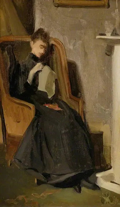 Dikiş Yapan Kadın - James Abbott McNeill Whistler