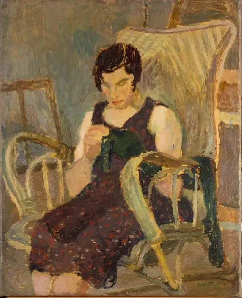 Kadın Kuzen - Édouard Vuillard
