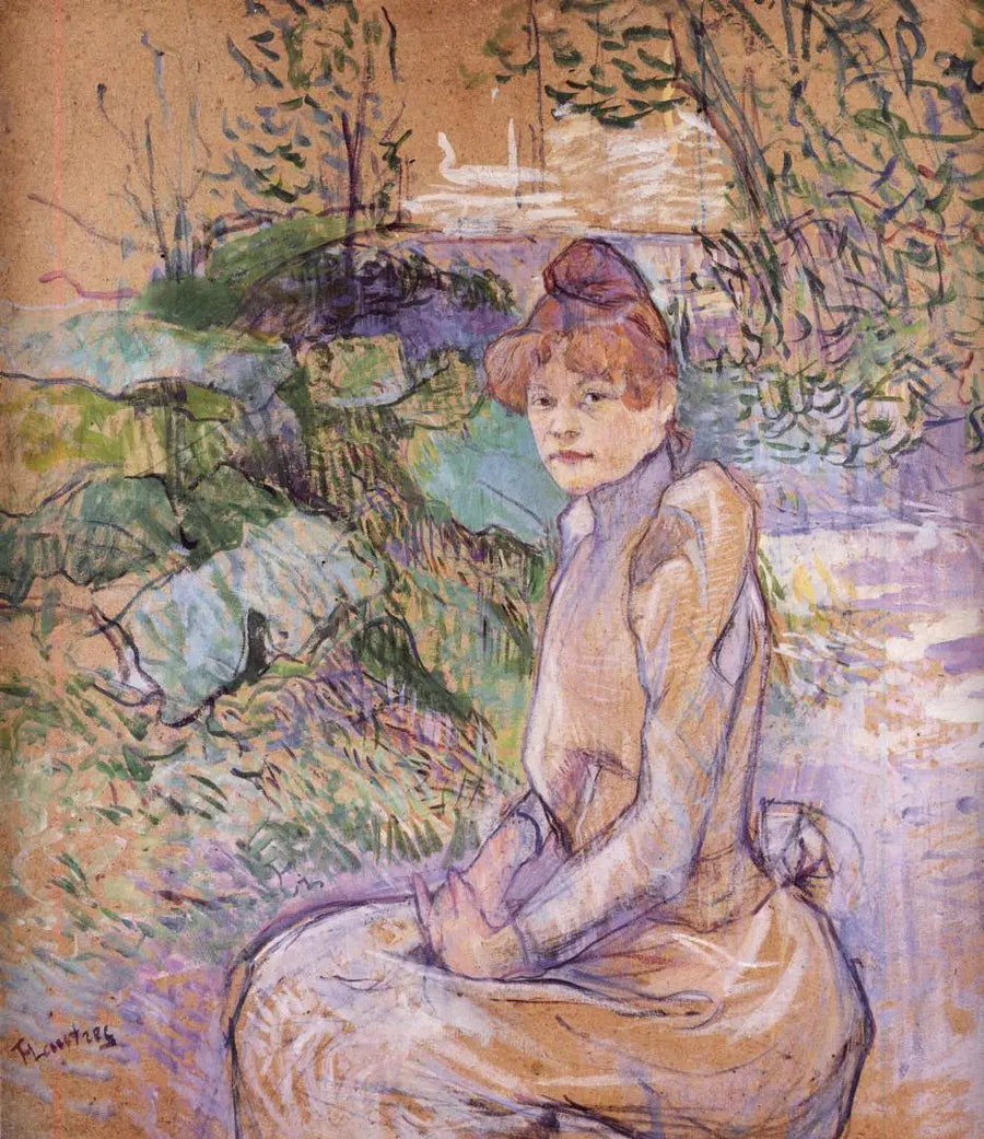 Ormanda Bayan Forest - Henri de Toulouse-Lautrec