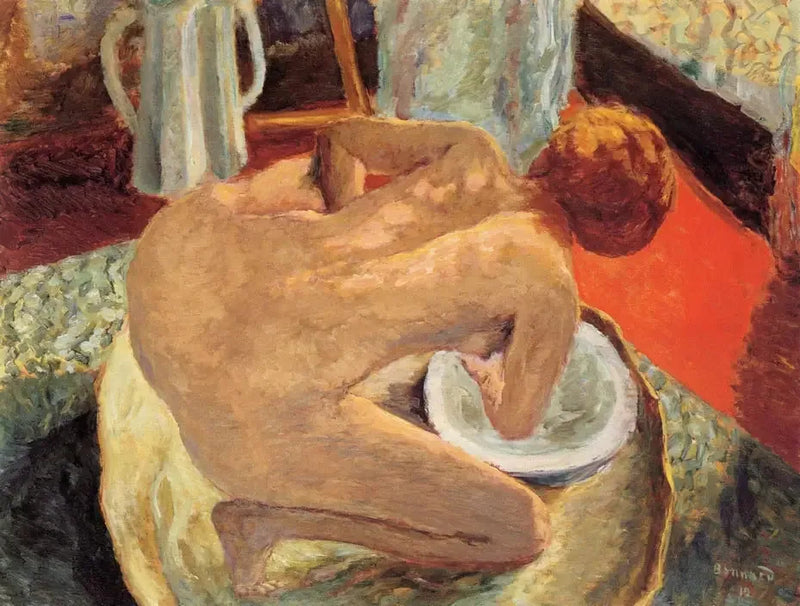 Bir Banyodaki Kadın - Pierre Bonnard