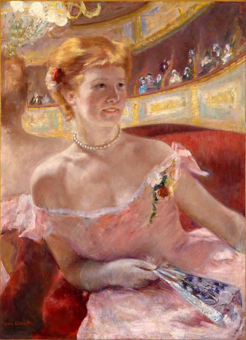 Bir Loşta Kadın - Mary Cassatt