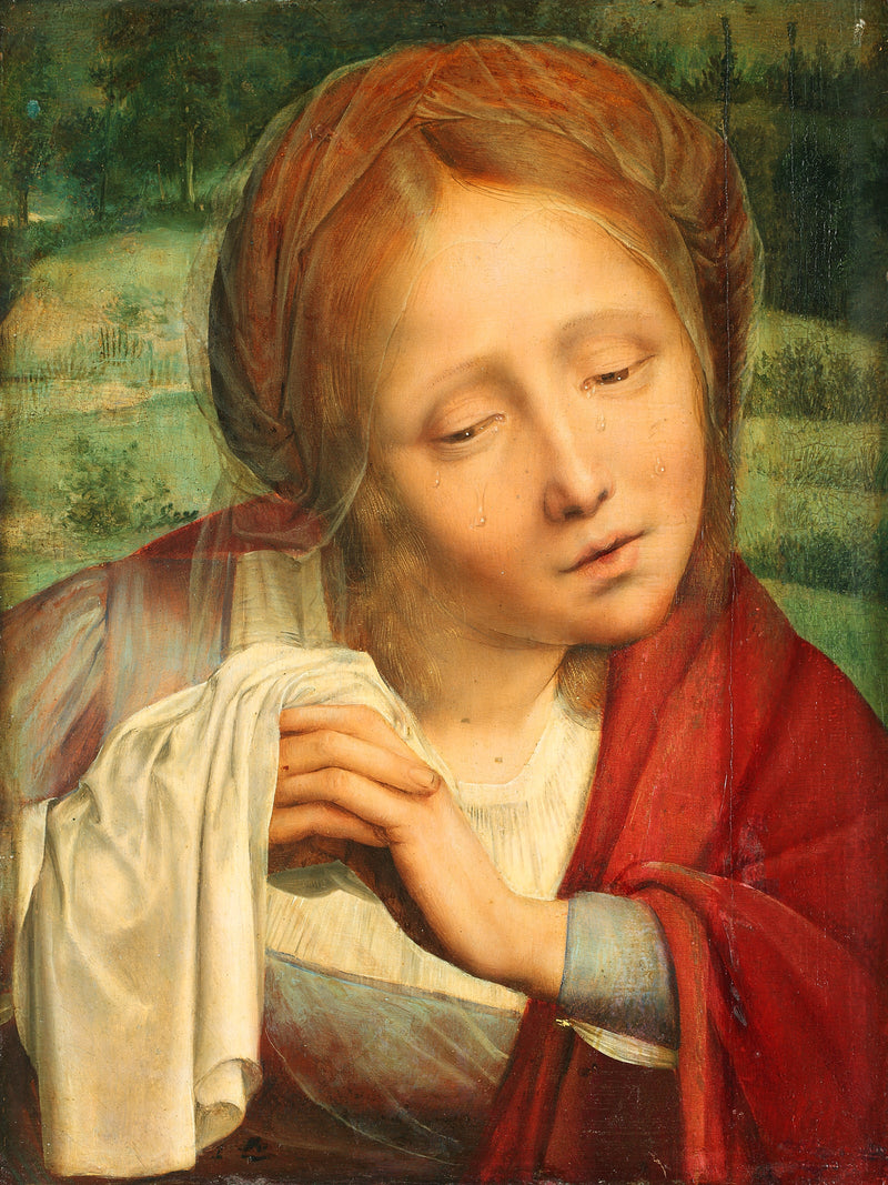 Mateme alınmış kadın, ağıt sahnesinden - Quentin Metsys