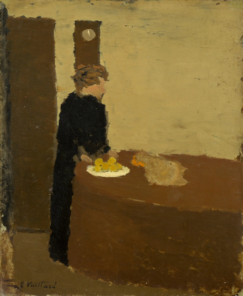 Siyah Kadın - Édouard Vuillard