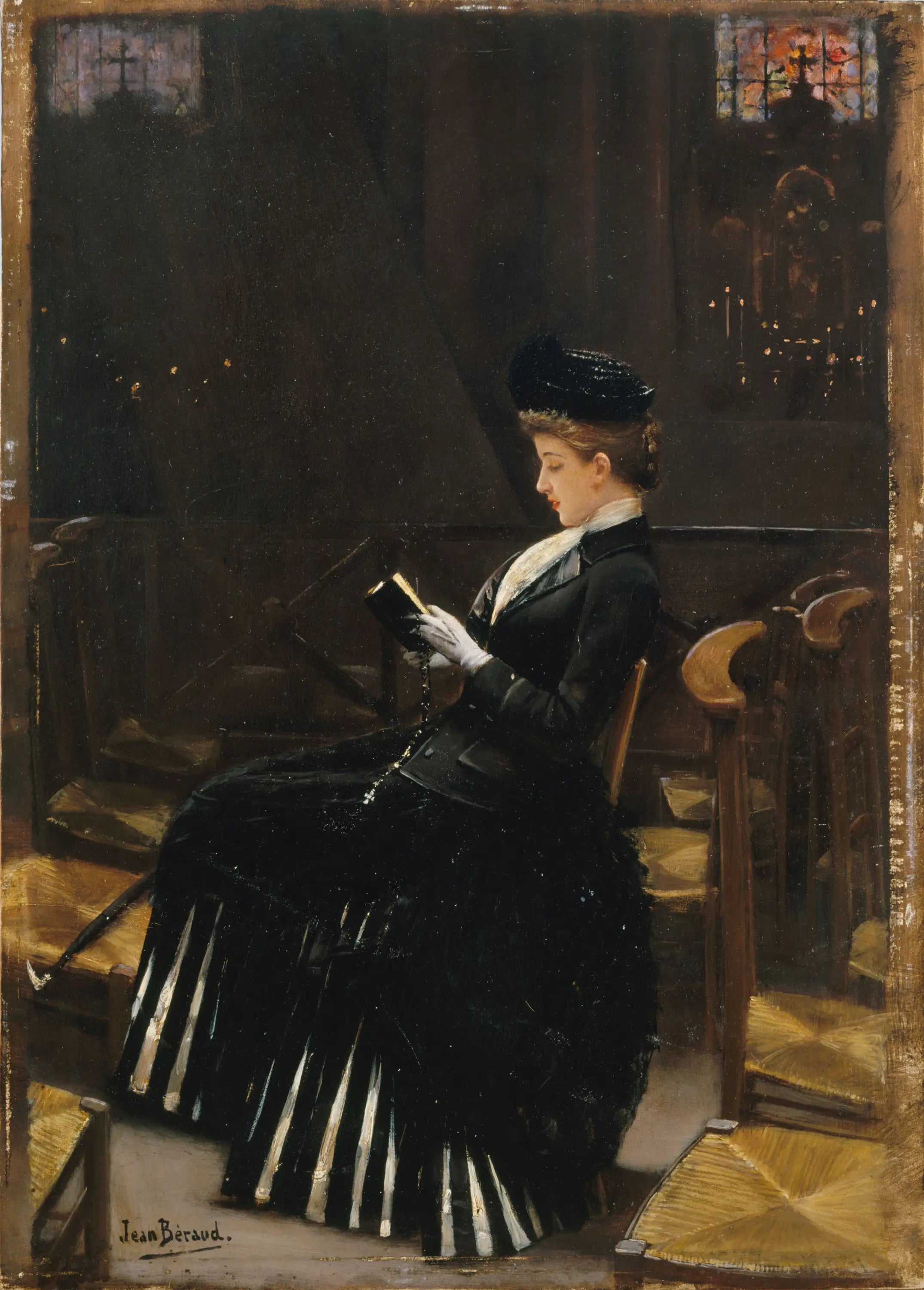 Femme en prière - Jean Béraud - Alpha Reproduction