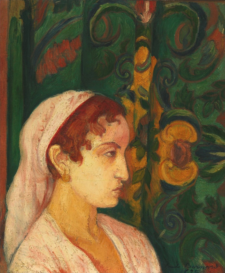 Profilde Kadın - Émile Bernard