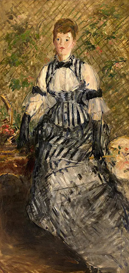 Gece elbisesi giymiş kadın - Édouard Manet