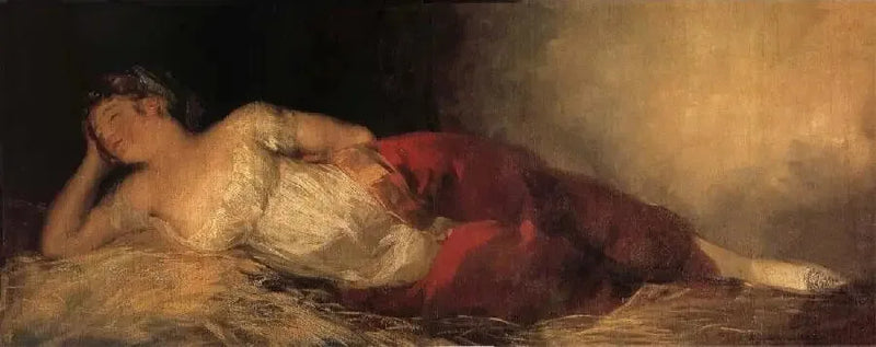 Uykuda Kadın - Francisco de Goya