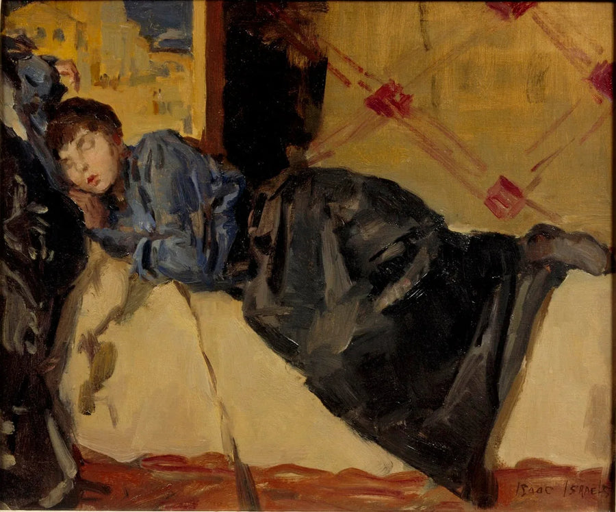 uyuyan kadın - Isaac Israëls