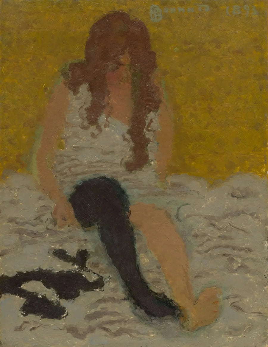 Çorap Giyen Kadın - Pierre Bonnard