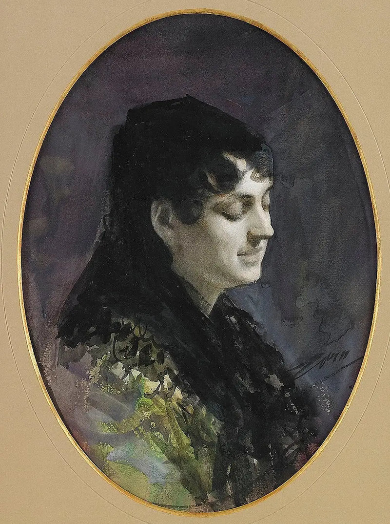 İspanyol Kadın 2 - Anders Zorn