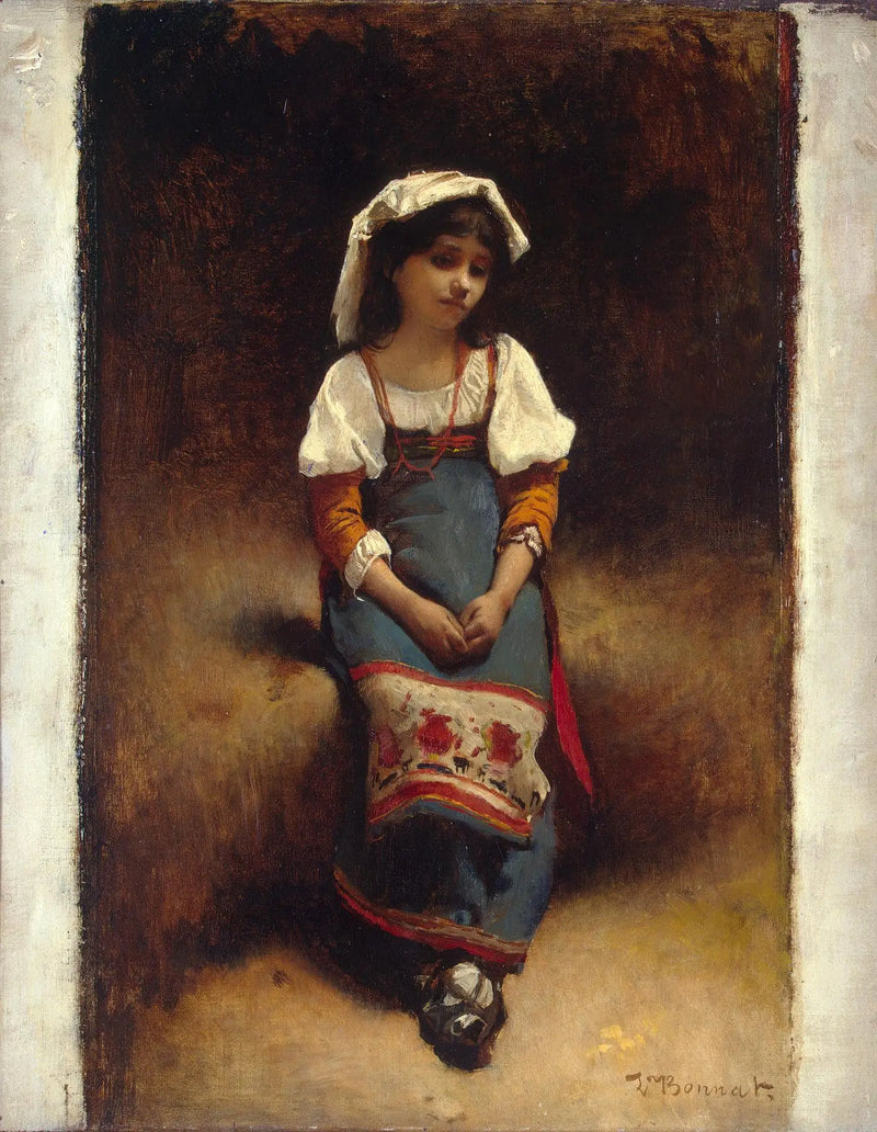 İtalyan kadın - Léon Bonnat