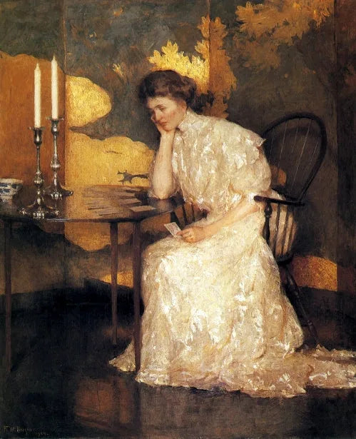 Başarıya Oynayan Kadın - Frank Weston Benson