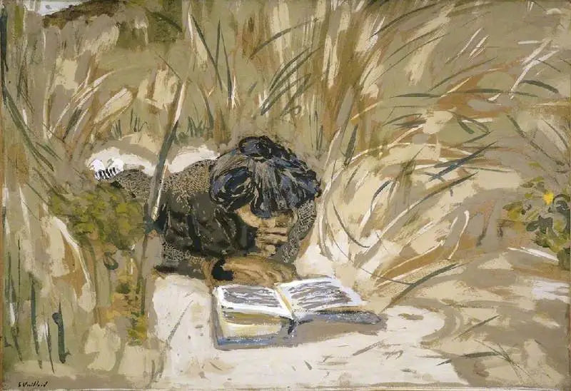 Kadın Okuyor - Édouard Vuillard