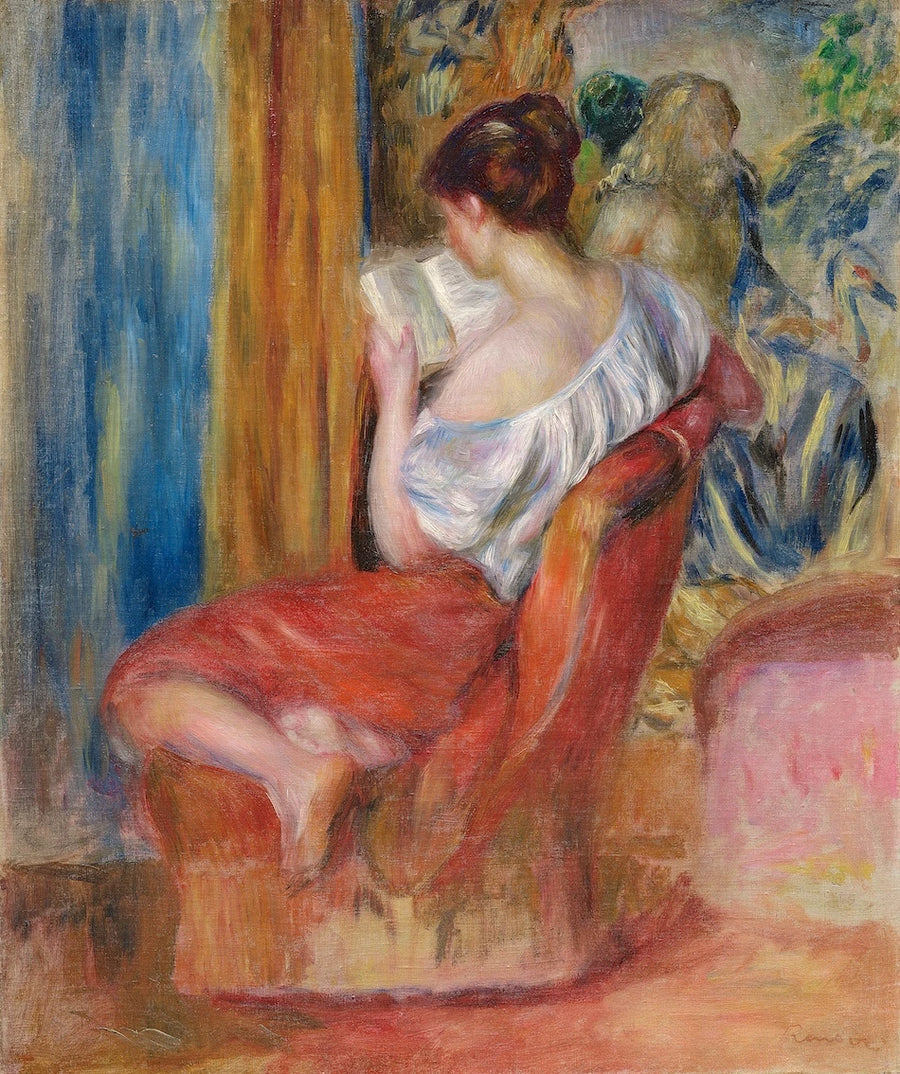 Okuyan Kadın - Pierre-Auguste Renoir