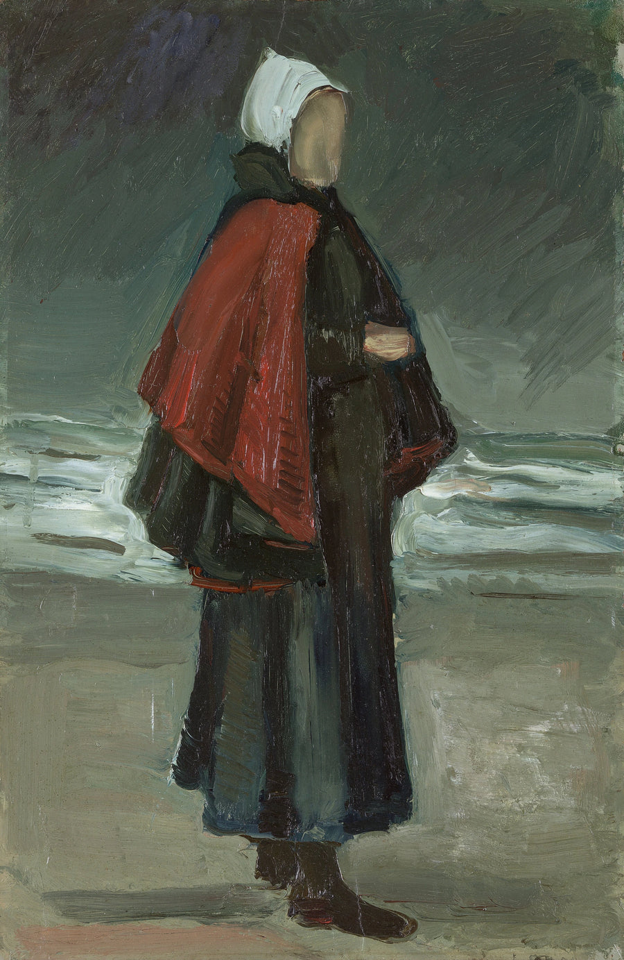 Balıkçının Kadını Sahilde - Vincent van Gogh