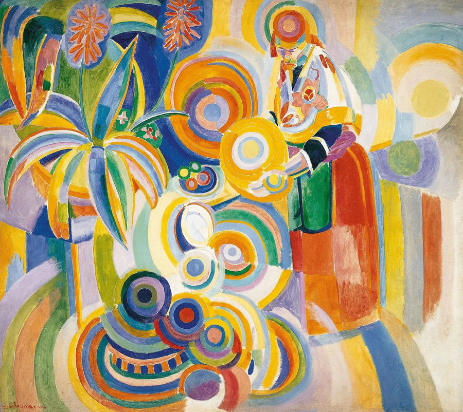 Portekizli Kadın - Robert Delaunay