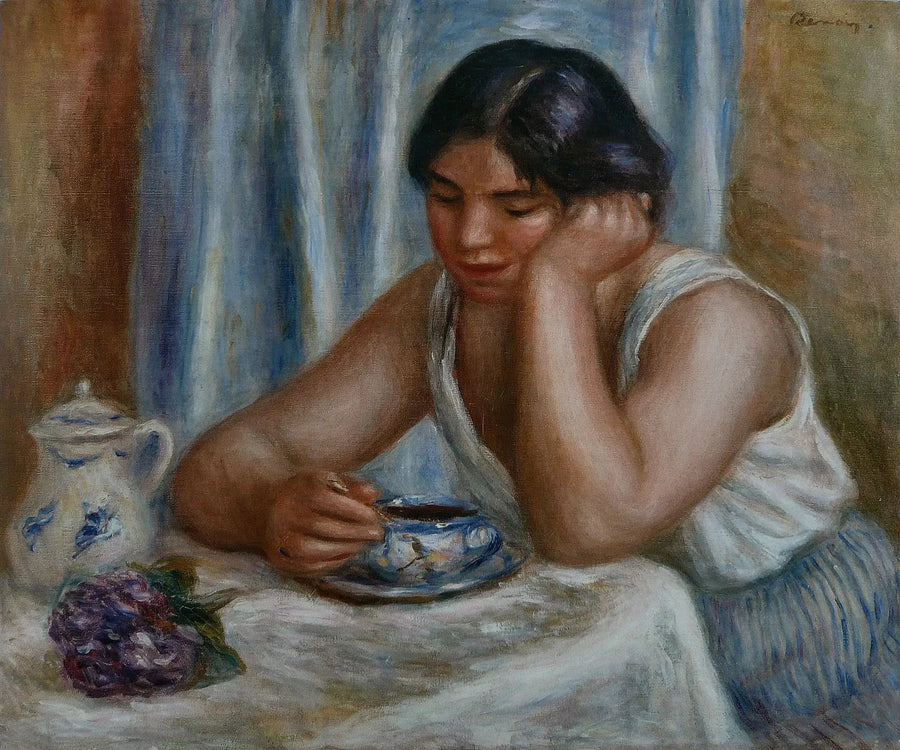 Çikolata Alan Kadın - Pierre-Auguste Renoir