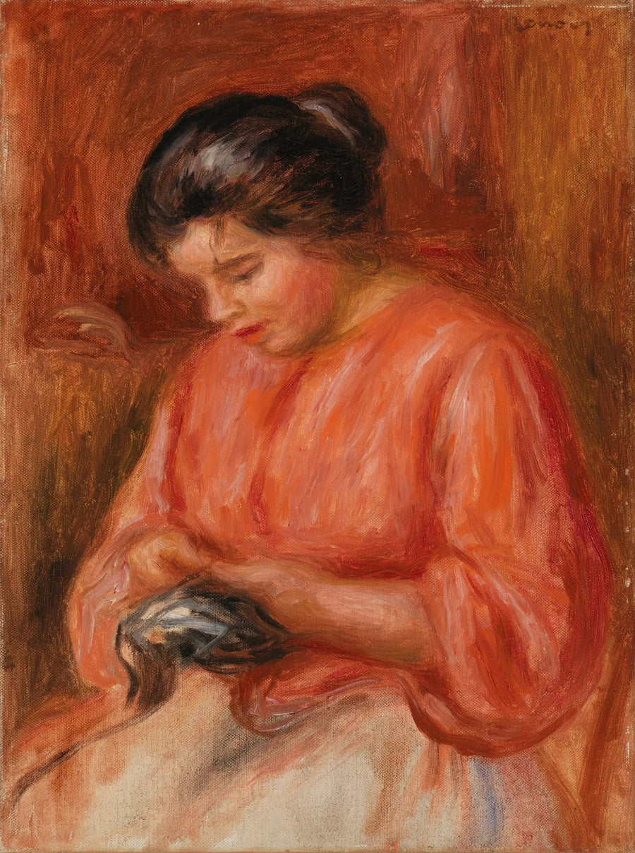 Kadın İfadesi - Pierre-Auguste Renoir