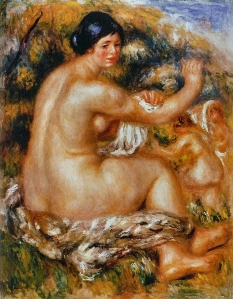 Kadın Kurulanıyor - Pierre-Auguste Renoir