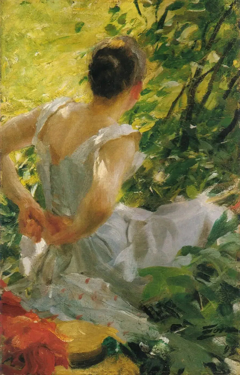 Kadın Giyinen - Anders Zorn