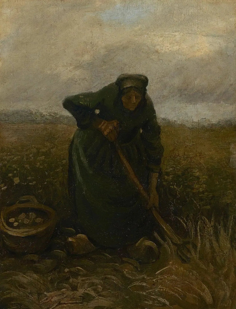 Patates Kaldıran Kadın - Vincent van Gogh