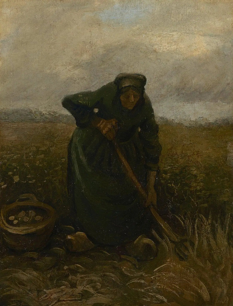 Patates Kaldıran Kadın - Vincent van Gogh