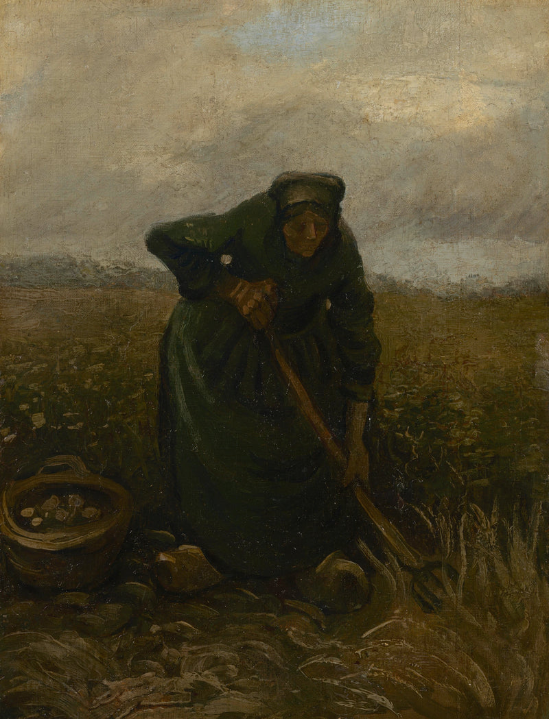 Patates Kaldıran Kadın - Vincent van Gogh
