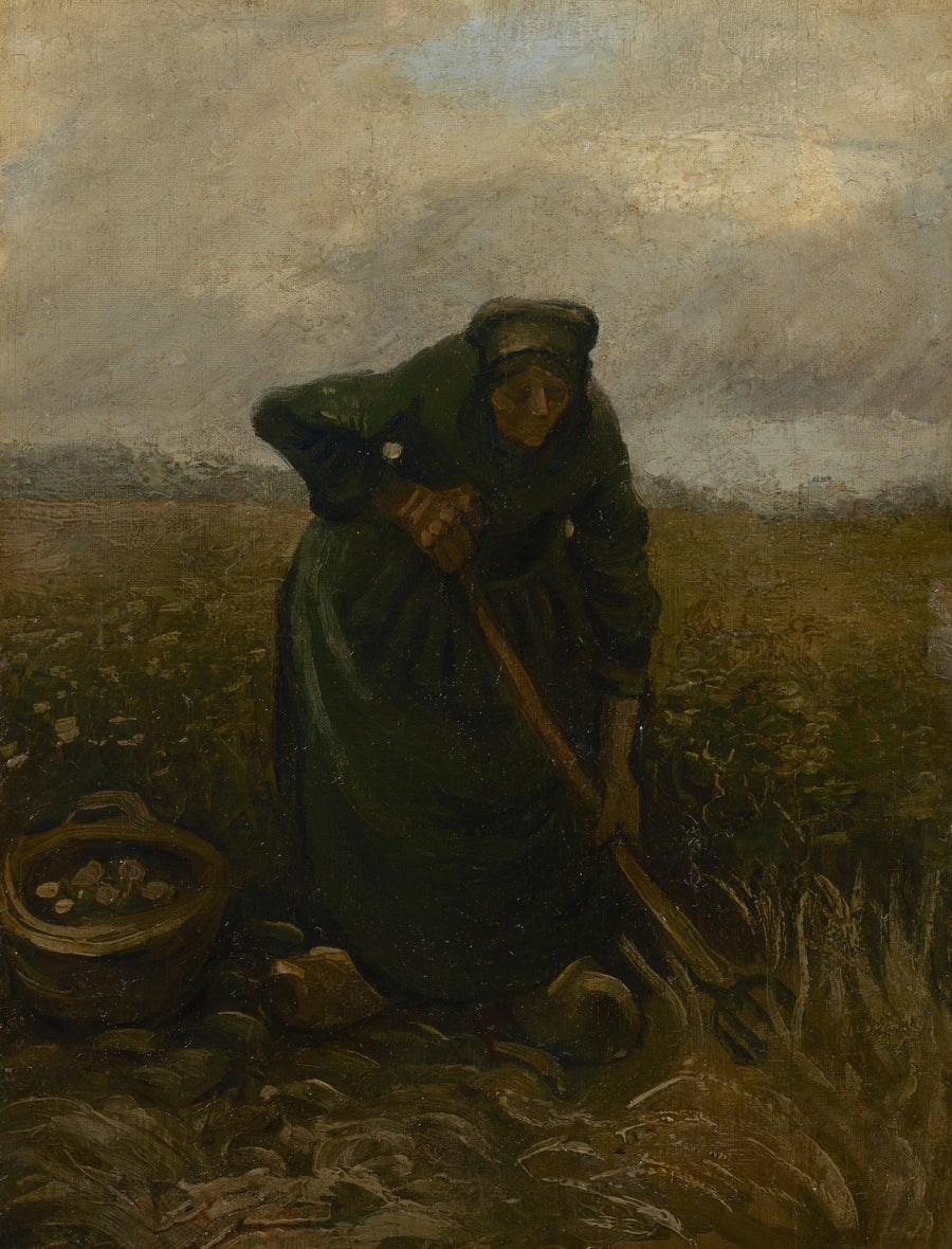 Patates Kaldıran Kadın - Vincent van Gogh