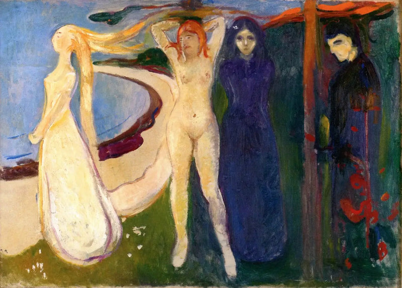 Kadın. Sfenks - Edvard Munch