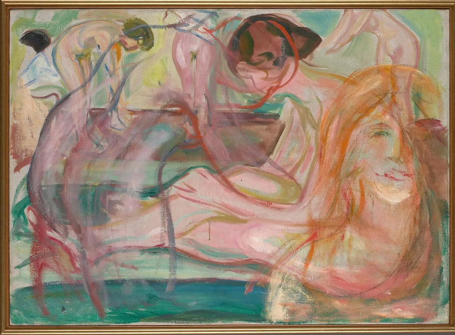 Banyodaki Kadınlar - Edvard Munch