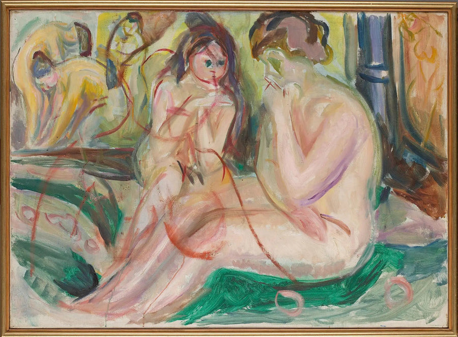 Banyodaki Kadınlar - Edvard Munch