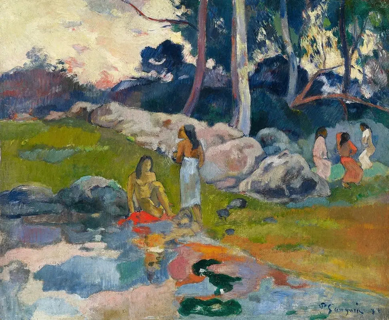 Nehir Kenarındaki Kadınlar - Paul Gauguin