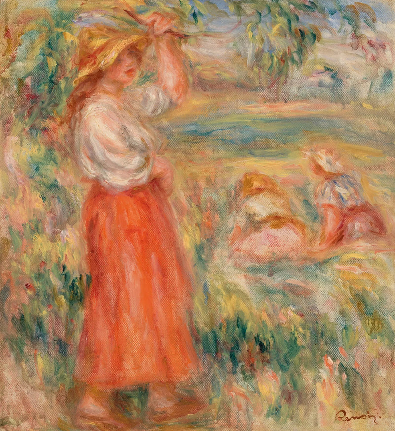 Tarlada Kadınlar - Pierre-Auguste Renoir
