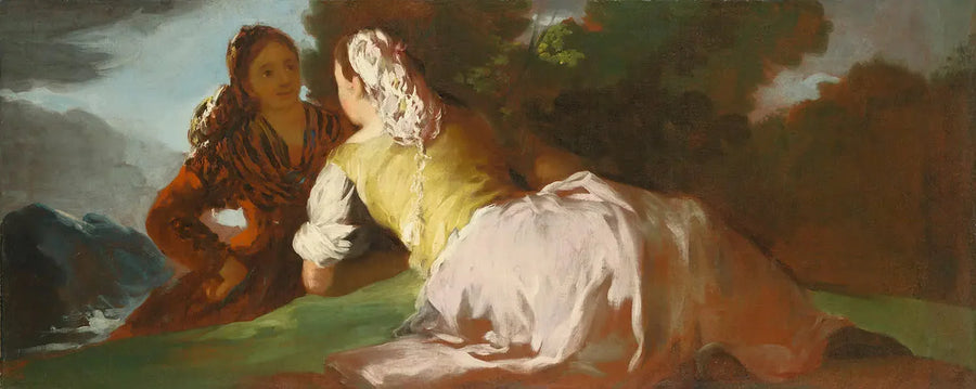 Konuşan Kadınlar - Francisco de Goya