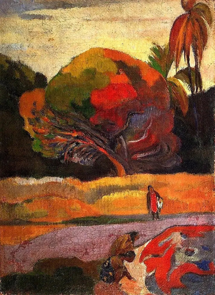 Nehir Kenarındaki Tahiti Kadınları - Paul Gauguin