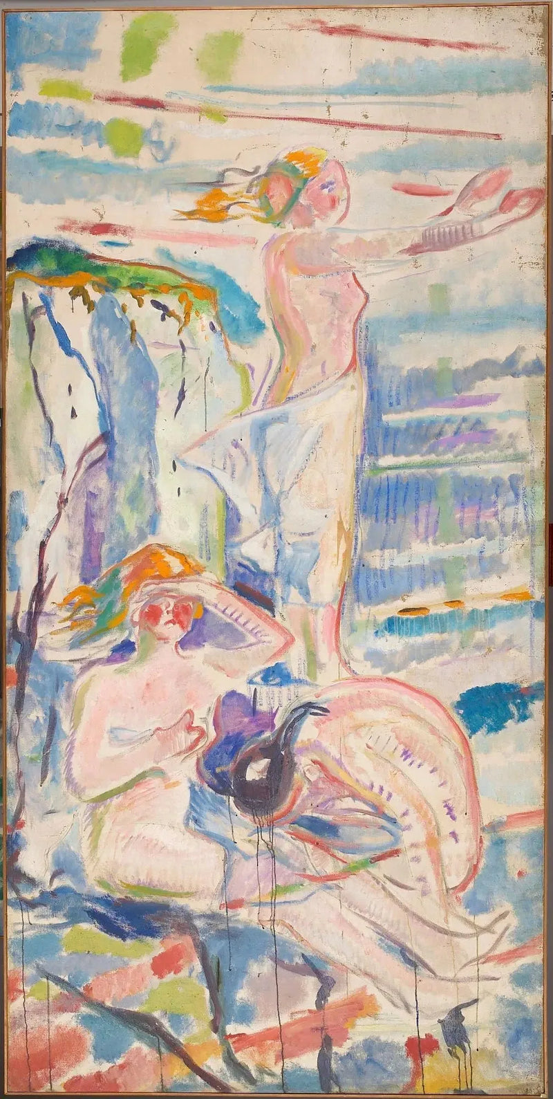 Güneşe Dönük Kadınlar - Edvard Munch