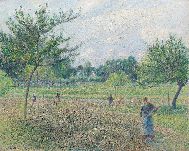 Éragny'de Hasat - Camille Pissarro