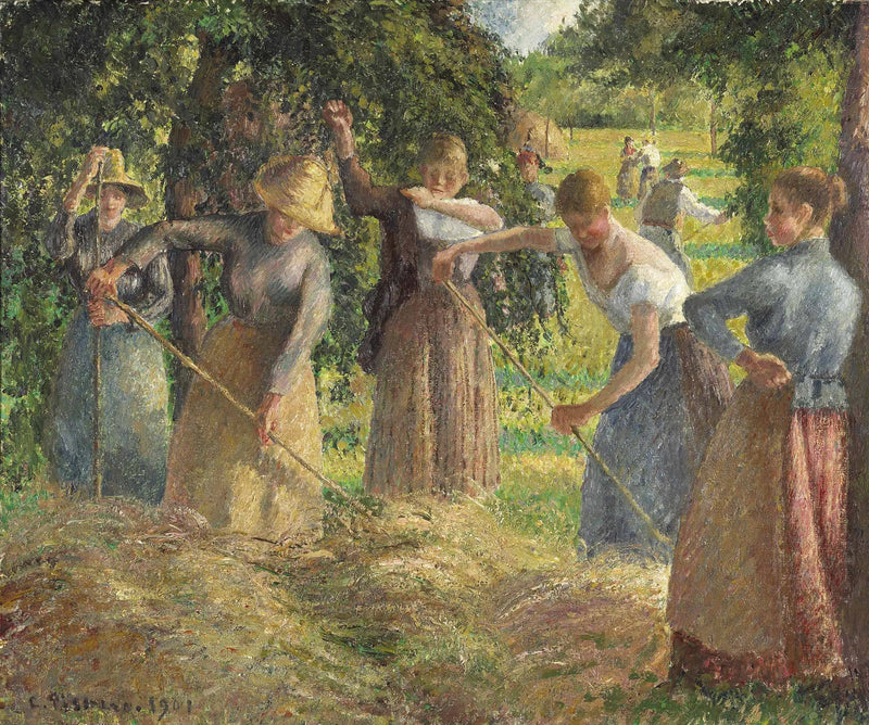 Éragny'de Hasat - Camille Pissarro