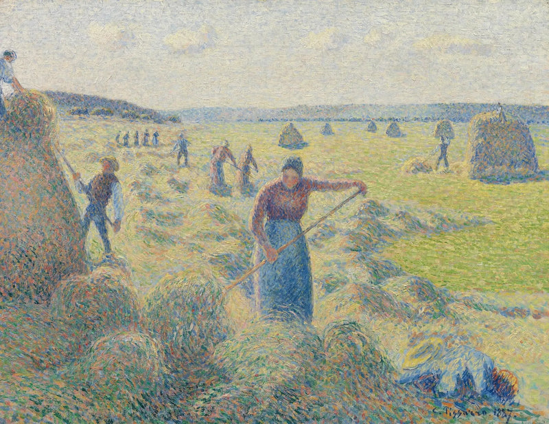 Hasat Zamanı, Éragny - Camille Pissarro