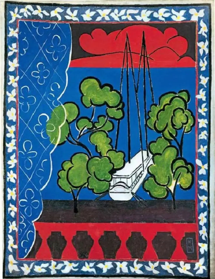 Tahiti II Penceresi - Henri Matisse