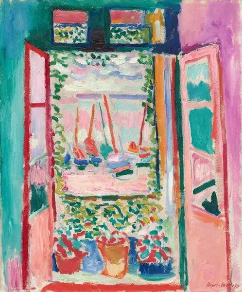 Açık pencere, Collioure - Henri Matisse