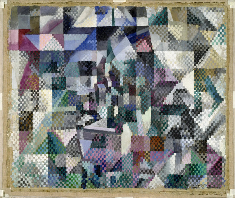 Şehir Manzarası No 3 - Robert Delaunay