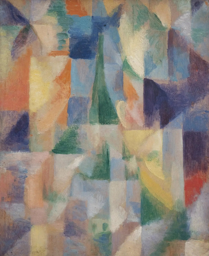 Şehir Üzerine Pencereler - Robert Delaunay