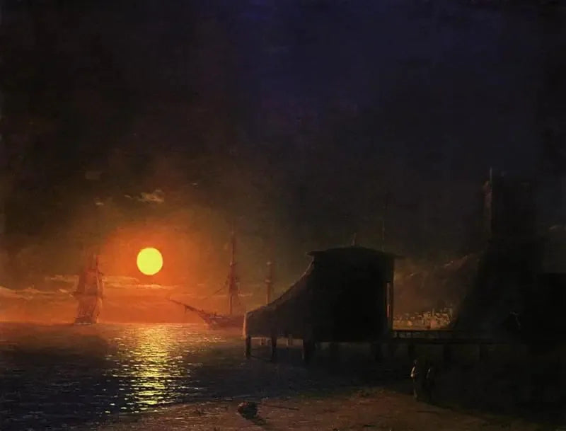 Feodosia. Ay Gecesi - Ivan Aïvazovski