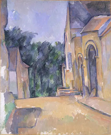 Montgeroult'ta Çiftlik - Paul Cézanne
